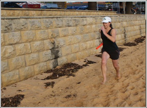 Boxing practice in Beach 1